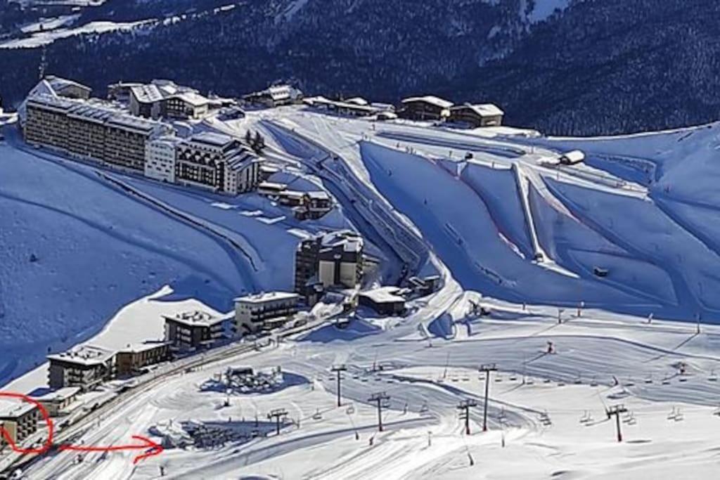 Vue Panoramique Sur Les Pyrenees Apartment Saint-Lary-Soulan Exterior photo